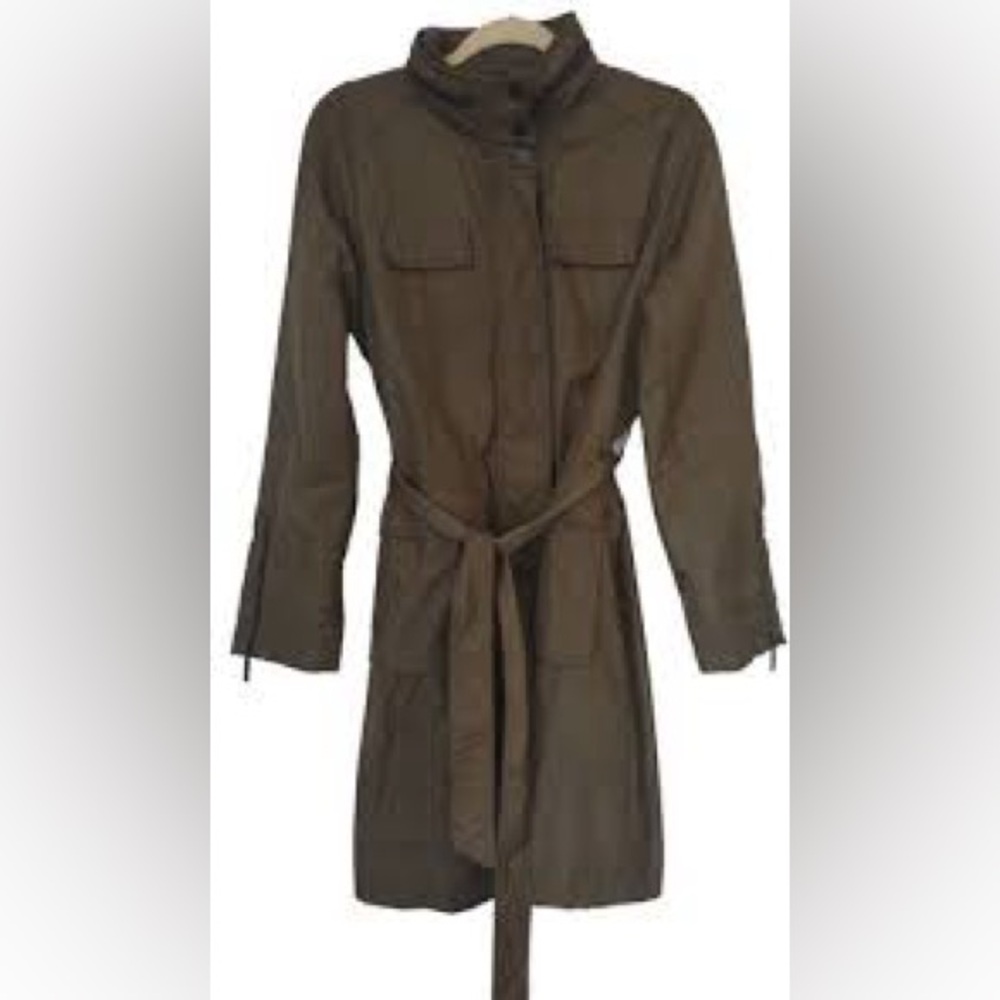 Tahari Belted Trench rain Coat